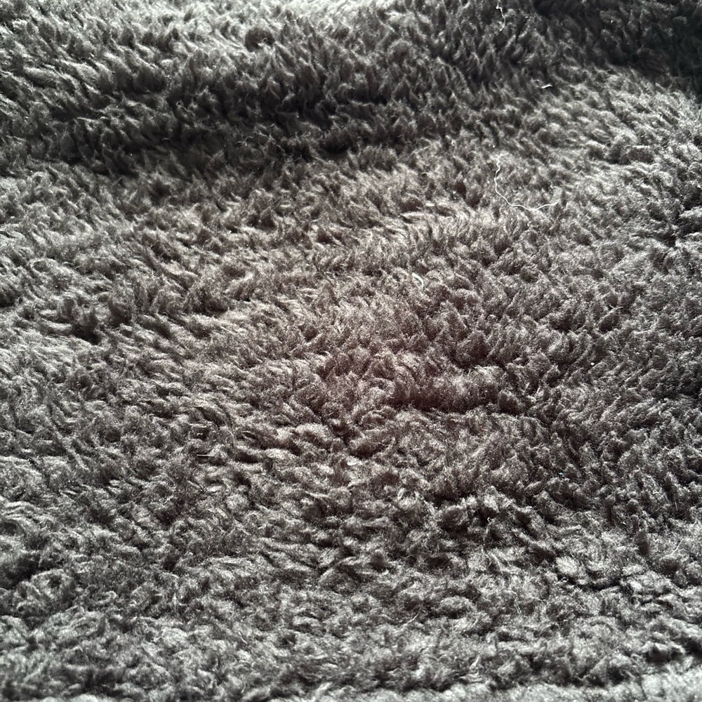 PrettyLittleThing Black Sherpa Set - Picture 7 of 8